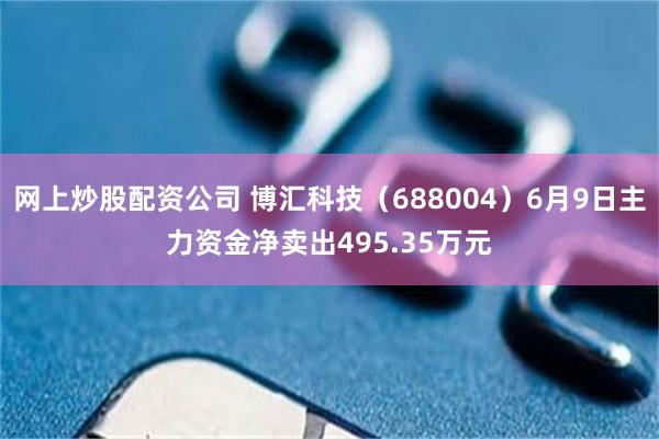 网上炒股配资公司 博汇科技（688004）6月9日主力资金净卖出495.35万元