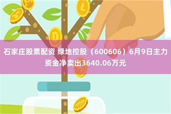 石家庄股票配资 绿地控股（600606）6月9日主力资金净卖出3640.06万元