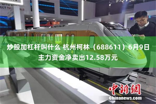 炒股加杠杆叫什么 杭州柯林（688611）6月9日主力资金净卖出12.58万元