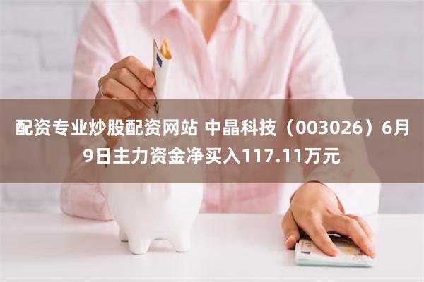 配资专业炒股配资网站 中晶科技（003026）6月9日主力资金净买入117.11万元