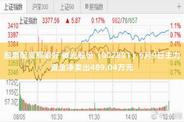 股票配资那家好 微光股份（002801）6月9日主力资金净卖出489.04万元