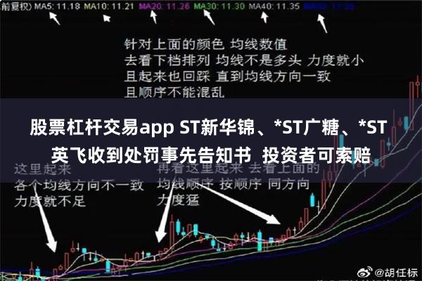 股票杠杆交易app ST新华锦、*ST广糖、*ST 英飞收到处罚事先告知书 投资者可索赔