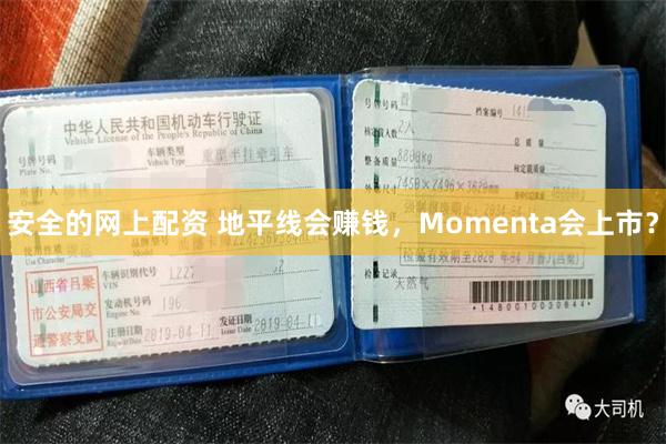 安全的网上配资 地平线会赚钱，Momenta会上市？